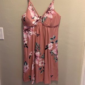 Floral mini dress